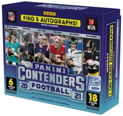 2021 Panini Contenders NFL Football Hobby Box FOTL (First Off The Line)